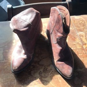 Vintage Ankle cowboy boots